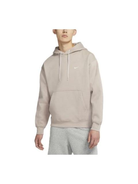 Nike Men's Nike Logo Embroidered Solid Color Fleece Lined Yellow DA0316-245