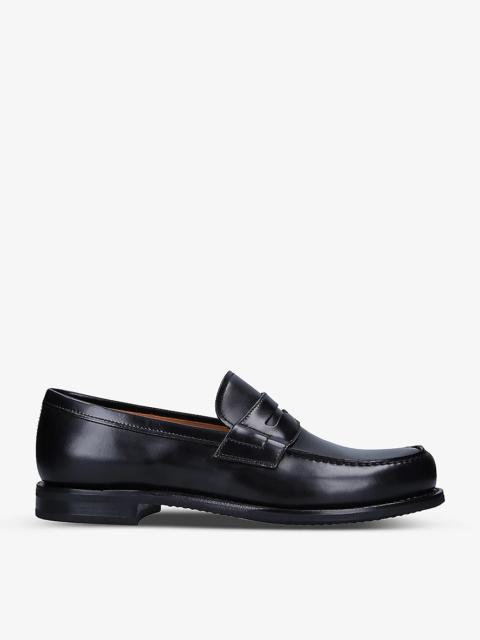 Gateshead leather penny loafers