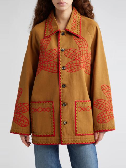 BODE Maple Embroidered Field Coat