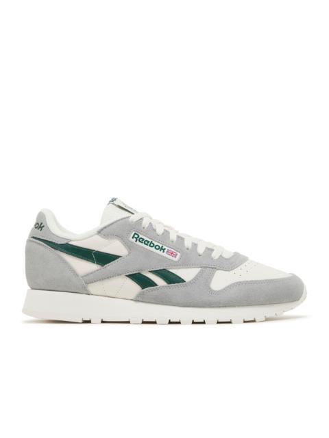 CLASSIC LEATHER 'PURE GREY DARK GREEN'