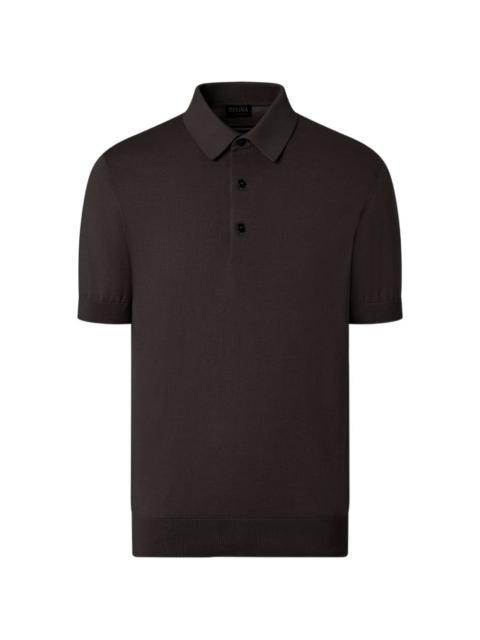 ZEGNA cotton polo shirt