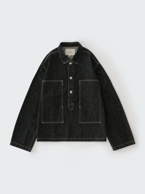 Studio Nicholson York Popover Denim Shirt