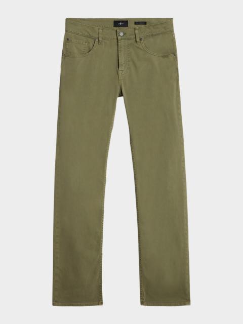 7 For All Mankind Men's Modern Straight Five-Pocket Jeans