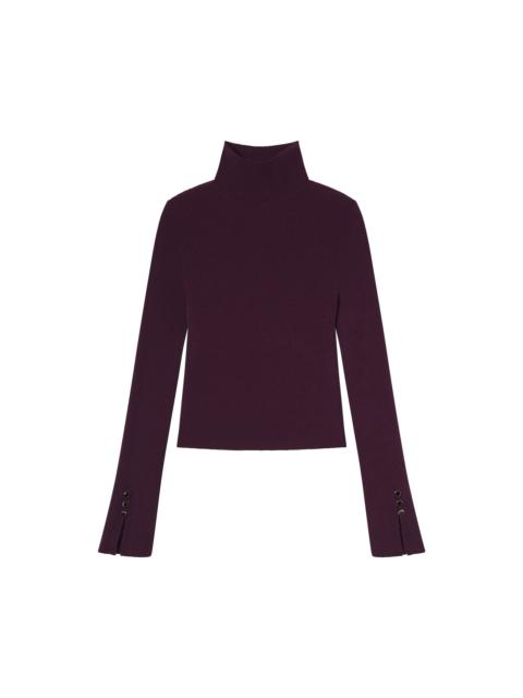 A.L.C. Jett Knit Merino Turtleneck Top