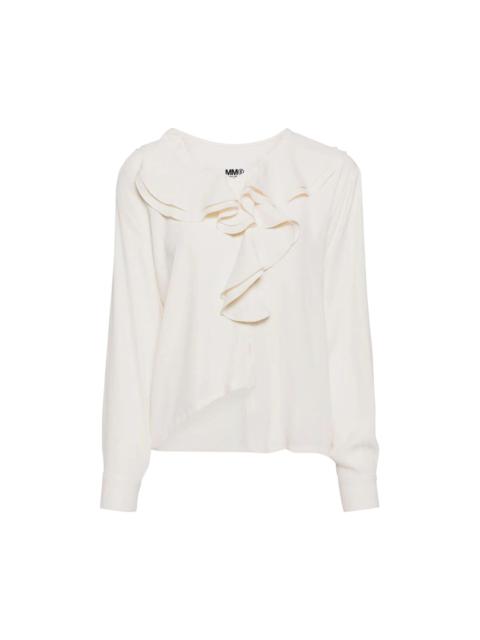 MM6 Maison Margiela Long-Sleeve Shirt 'Cream'