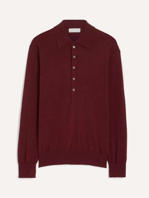 Dries Van Noten Wool Polo Shirt