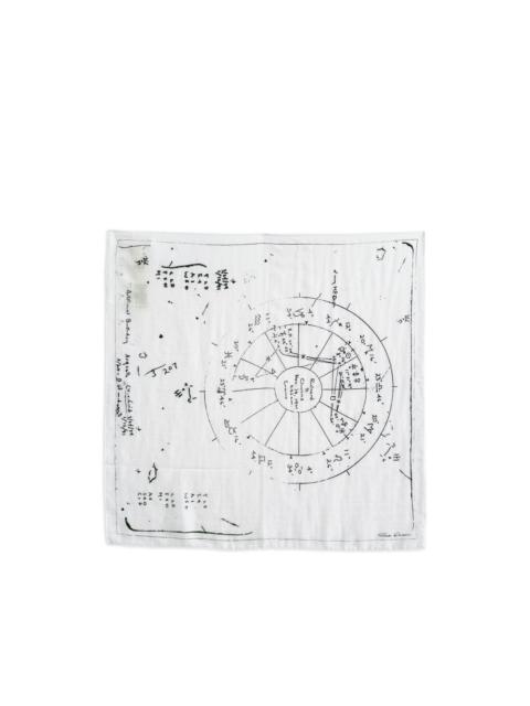 Rick Owens horoscope scarf