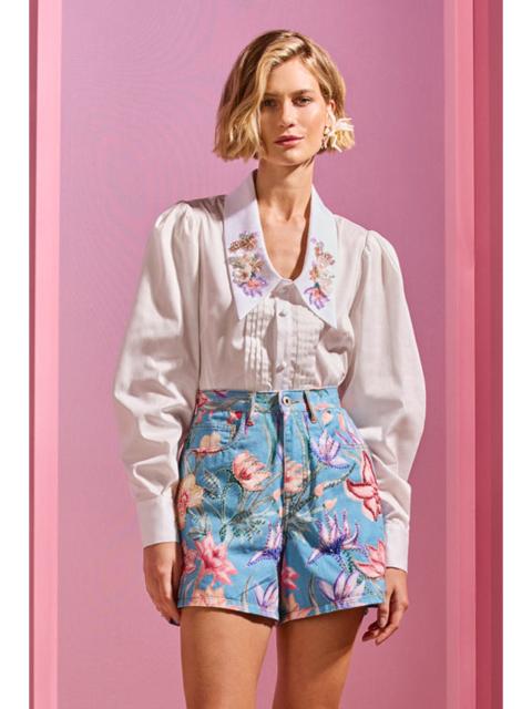 PatBO AMARYLLIS DENIM SHORT