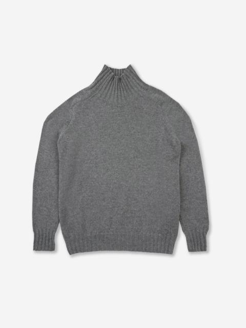 SLOWEAR Wool and Angora mock neck sweater