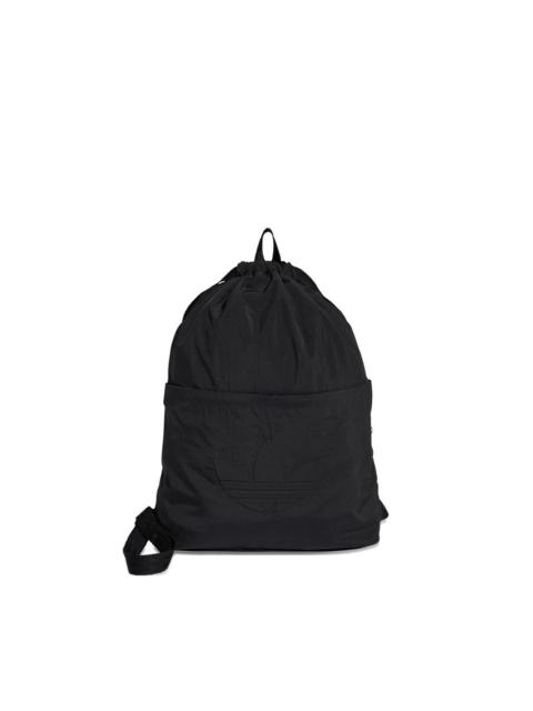 adidas logo-embossed drawstring backpack