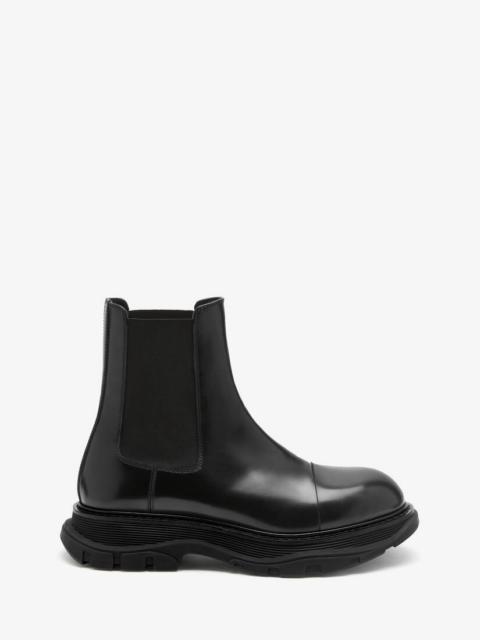 Alexander McQueen Men's Tread Chelsea Boot in Black