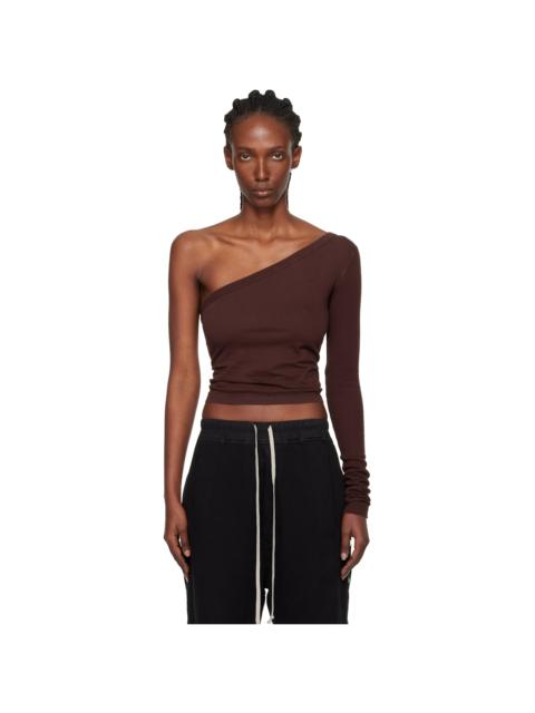 Rick Owens DRKSHDW Burgundy Concordians Ziggy T-shirt