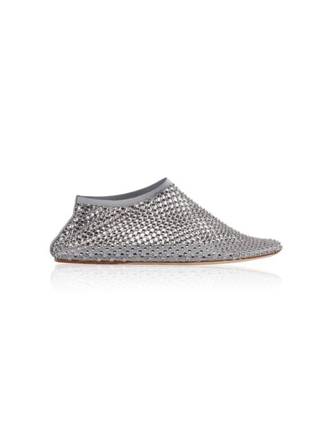 CHRISTOPHER ESBER Minette Crystal Flats grey