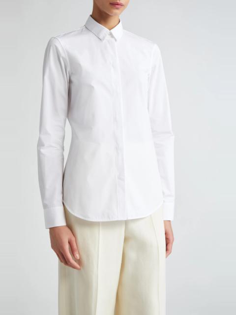 Monday Cotton Poplin Button-Up Shirt