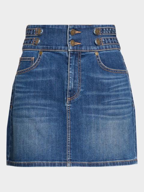 RAMY BROOK Liv Denim Mini Skirt