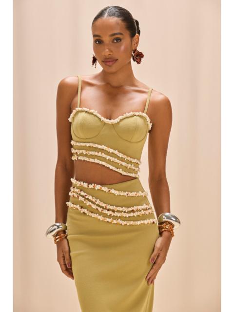 JADE KNIT EMBROIDERED TOP