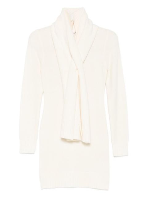 AYA MUSE Amar scarf mini dress