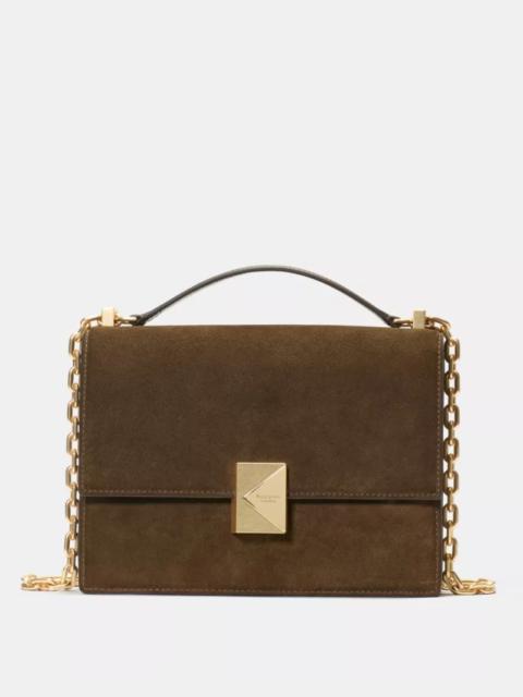 kate spade Deco Suede Chain Shoulder Bag