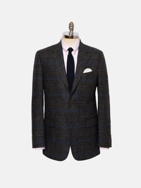 J. PRESS MADE-IN-CANADA GREY MARL PLAID SPORT COAT