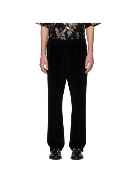 NEEDLES Black Narrow Track Pants