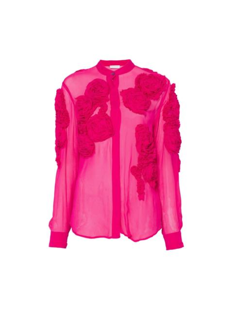 Dries Van Noten Chowsa embroidered blouse