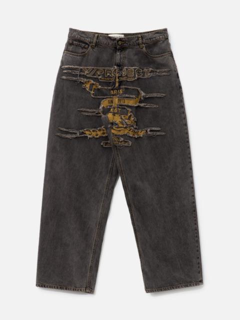 Y/Project EVERGREEN PARIS' BEST PATCH JEANS