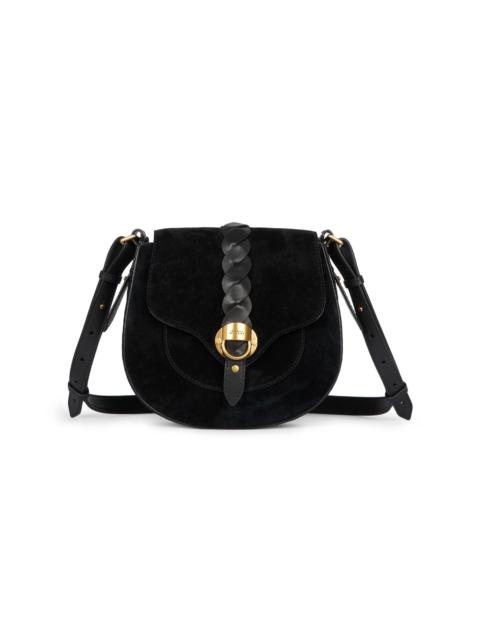 Isabel Marant Women's Small Altay Suede Crossbody Bag - Black