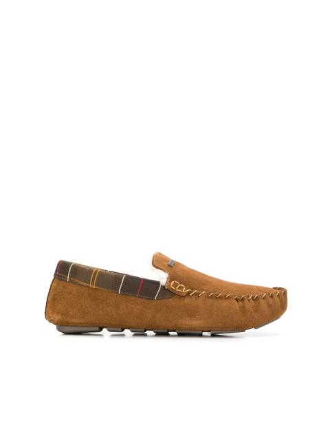 Barbour faux-shearling lined slippers