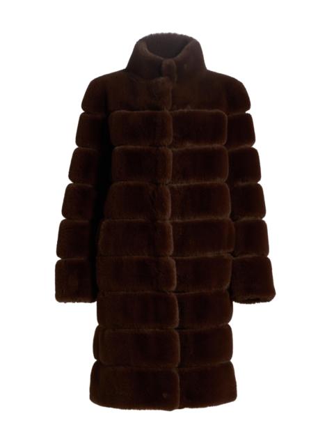 GENERATION LOVE Women's Christie Faux-Fur Coat - Hazelnut