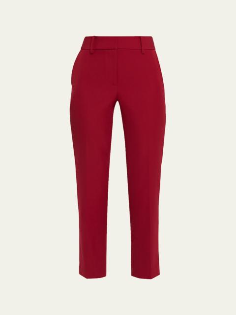 MILLY Nicola Cropped Slim Cady Pants