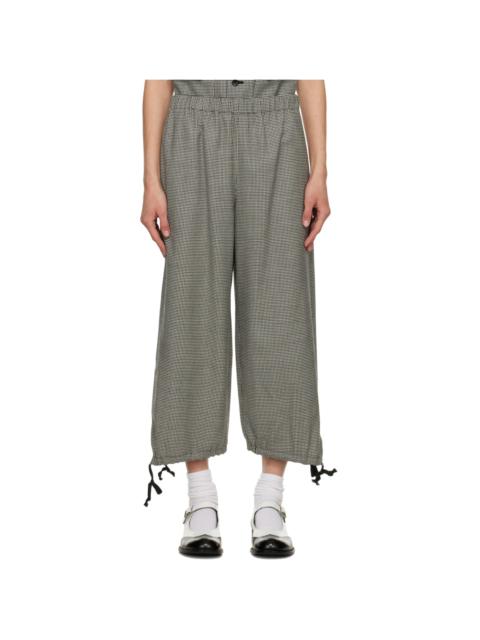 Comme des Garçons GIRL Black Drawstring Trousers