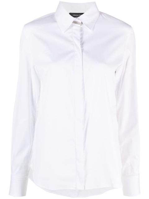 FABIANA FILIPPI bead-embellished long-sleeve shirt
