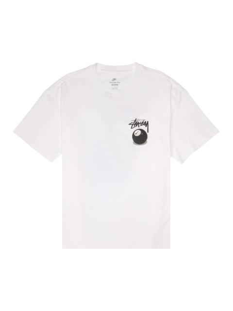 Nike x Stussy 8 Ball T-Shirt (Asia Sizing) 'White'