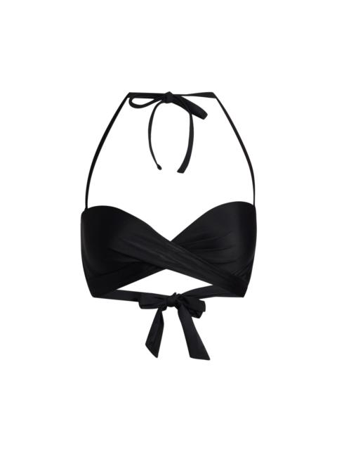 KOBI HALPERIN Women's Sesil Bustier Bikini Top - Black