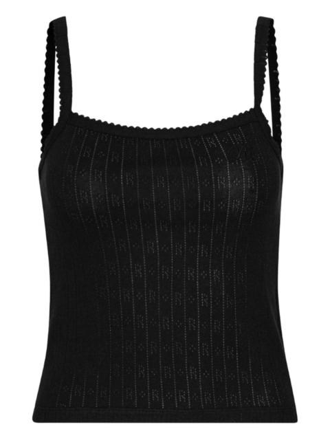 ROTATE pointelle top