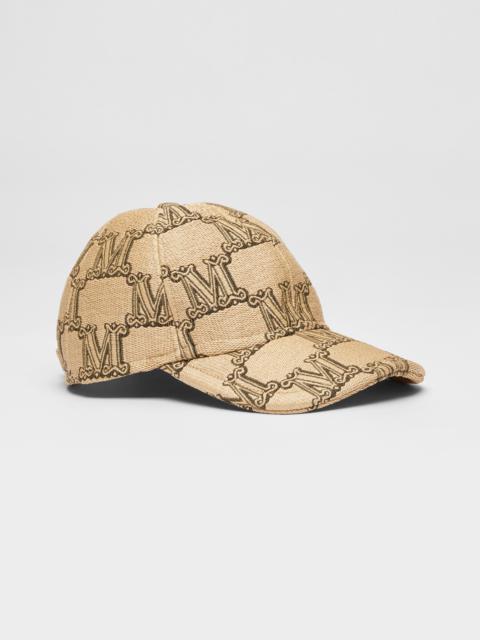 Max Mara CAPY Jacquard fabric baseball cap