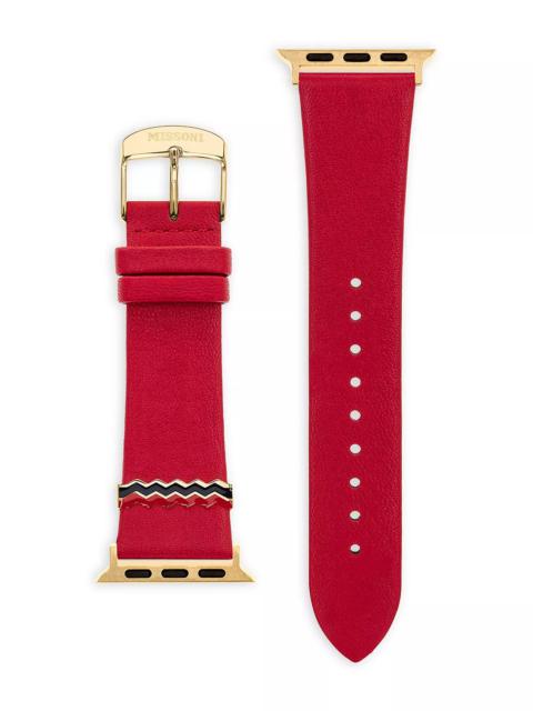 Missoni Apple Watch® Leather Strap, 38-41mm