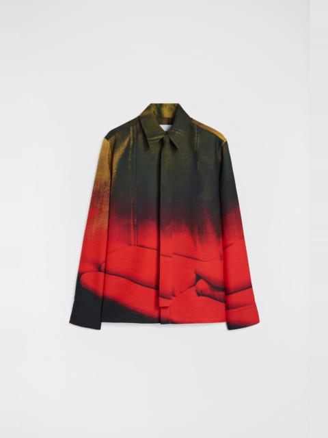 Jil Sander Wool Blend Shirt with Tie