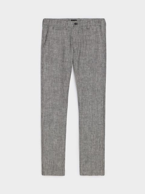 TODD SNYDER Straight Fit Linen Favorite Pant