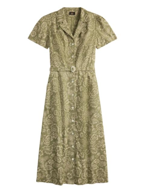 RRL by Ralph Lauren floral belted midi dress