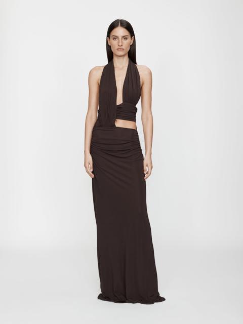 CHRISTOPHER ESBER Draped Cummerbund Jersey Dress