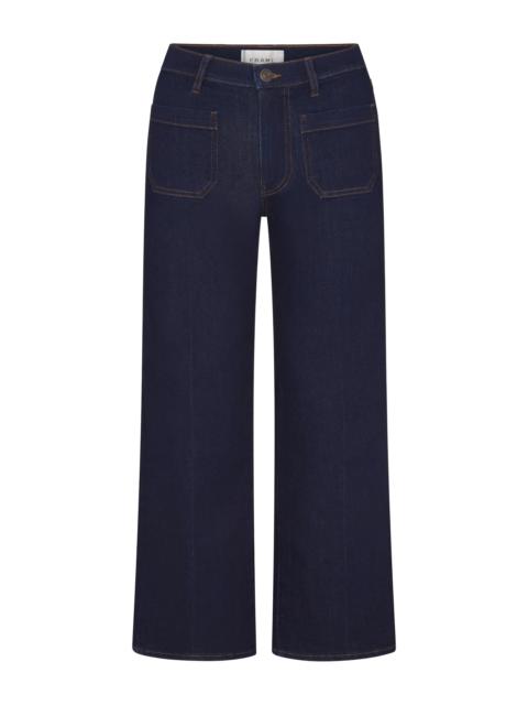 FRAME Women's The Anchor High-Rise Wide-Leg Jeans - Cicero