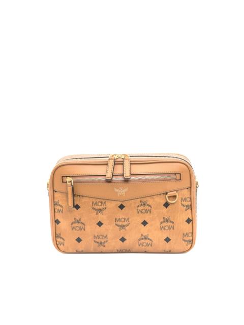 MCM small Diamond Visetos-monogram crossbody bag