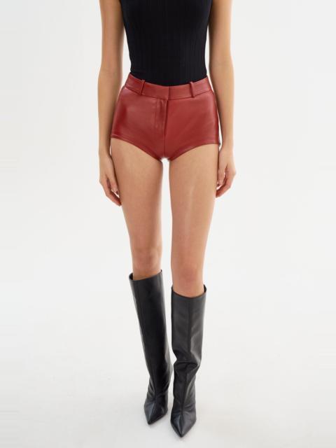 LAMARQUE ANNAISE | Leather Hot Shorts