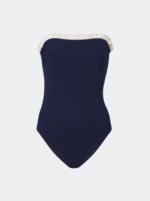KARLA COLLETTO Basics ruffled strapless swimsuit
