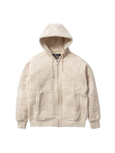 WHO DECIDES WAR WDW X PP CATHEDRAL ZIP UP HOODIE