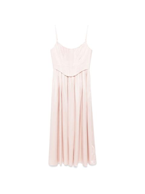 Corset midi dress