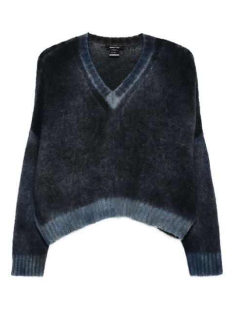 Avant Toi V-neck cropped sweater