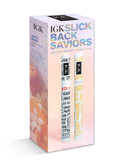 IGK Hair Slick Back Saviors Taming Wands (Good Behavior & Juicy Baby)