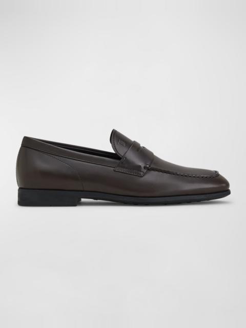 Tod's Men's Smooth Leather Penny Loafers